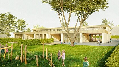 NEUBAU DREIFACHKINDERGARTEN